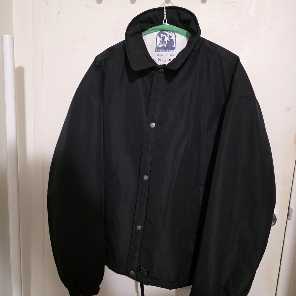 Zara Black Windbreaker Jacket